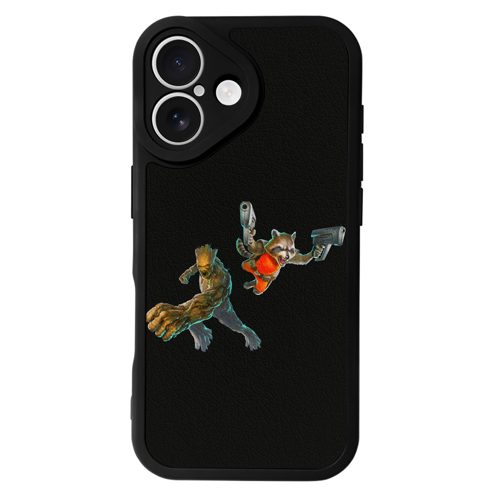 （画像用） アベンジャーズ The Avengers 【iPhone 16シリーズ対応】シリコンスマホケース（レザー調） 材質：シリコン